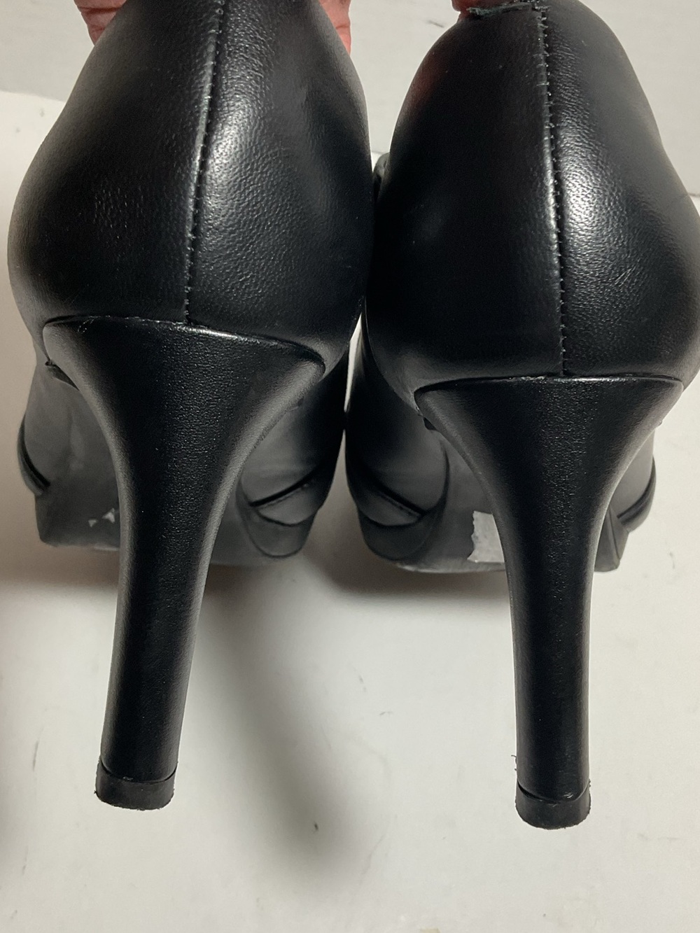 Clarks Ambyr Maryjane Heels Black Leather Pump - Picture 9 of 15